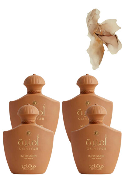 MASHAER 4 Pieces Omniyah Impression Perfume 100 ML