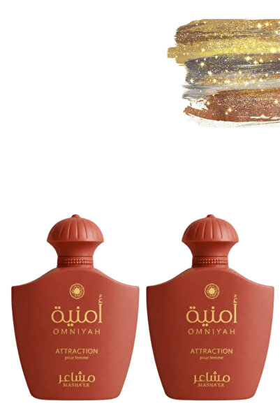 MASHAER 2 Pieces Omniyah Attraction Perfume 100 ML