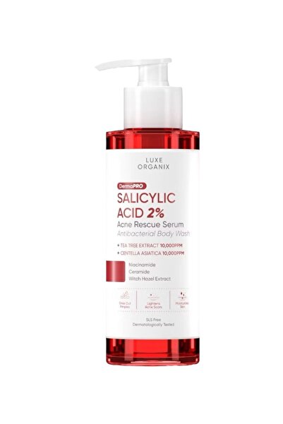 LUXE ORGANIX salicylic acid 2% acne rescue serum