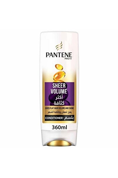 Pantene conditioner enhances hair shine and volume 360 ml