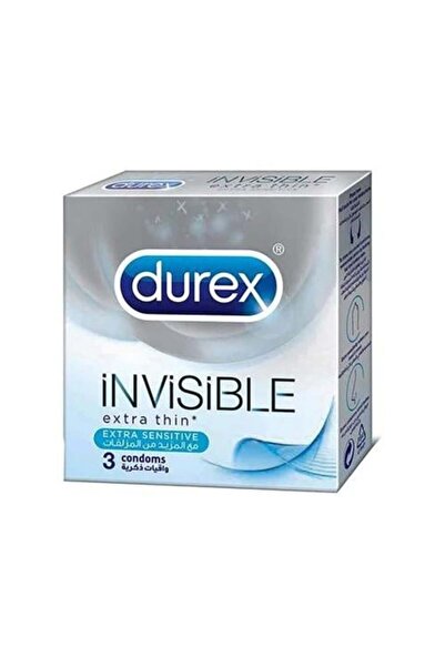 Durex واقي ذكري لزيادة الحساسية 3 قطع