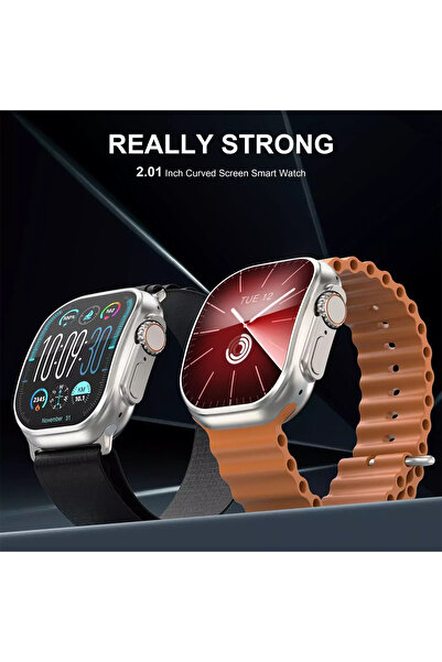PHONE PLANET ساعة ذكية بشاشة منحنية ⌚