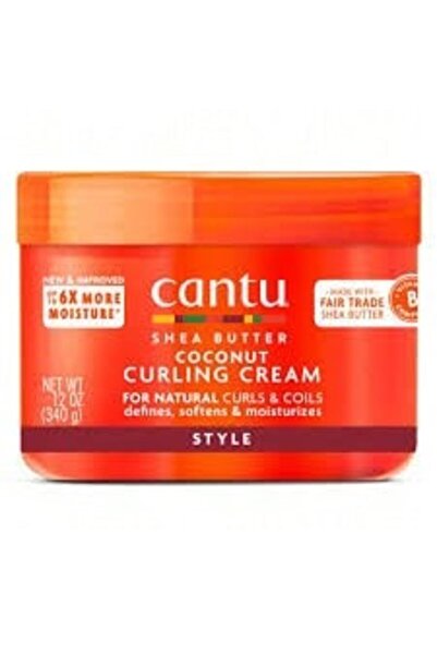 Cantu -SHEA BUTTER COCONUT CURLING CREAM JAR 12oz / 340g