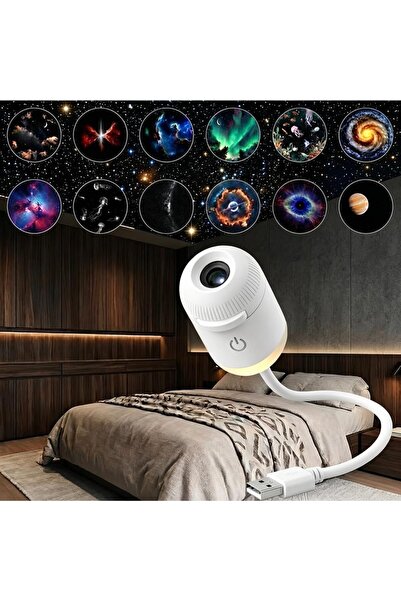 Hope 2-in-1 Galaxy Projector Night Light,USB Portable Starry Sky Night Light ...