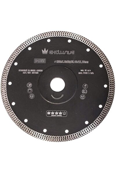 Solplant Disc diamantat turbo subtire, placi ceramice, taiere umeda si uscata...
