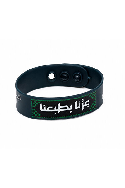 wafra store Pack of 12 "We Bear Our Mark" and Saudi National Day Dark Green S...