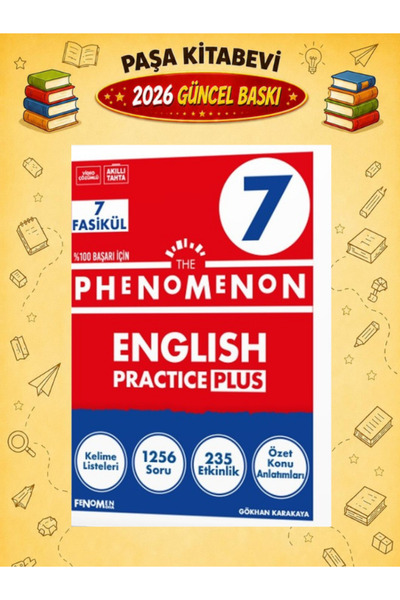 Fenomen Yayıncılık 7.Sınıf Fenomenon Practıce Plus İngilizce 2026-2027