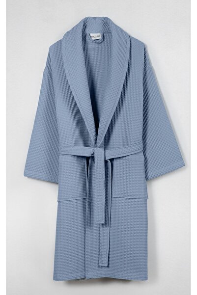 CEMETEKS Waffle Bathrobe, 100% Cotton Waffle Pique Bathrobe, Quick-Dry High W...