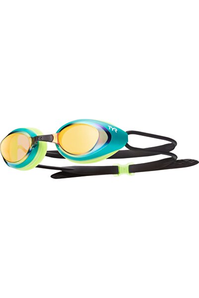 TYR ochelari inot BlackHawk transparent verde-auriu