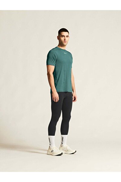 Craft Tricou alergare ADV Essence SS Tee 2 - verde | poliester reciclat