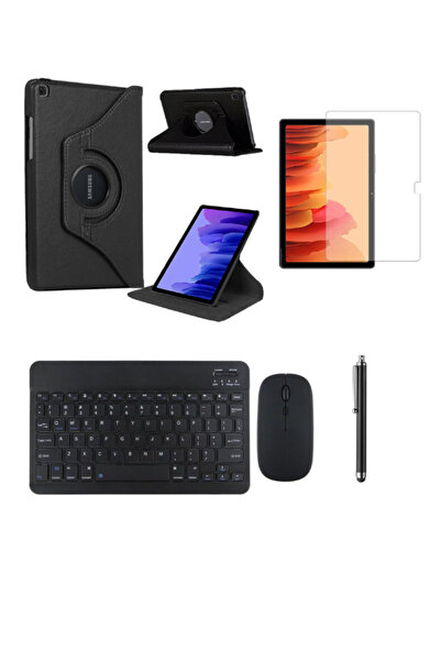 ebulduk Samsung Galaxy Tab A7 Sm T500 10.4" Dönebilen Tablet Kılıfı +Bluetoot...
