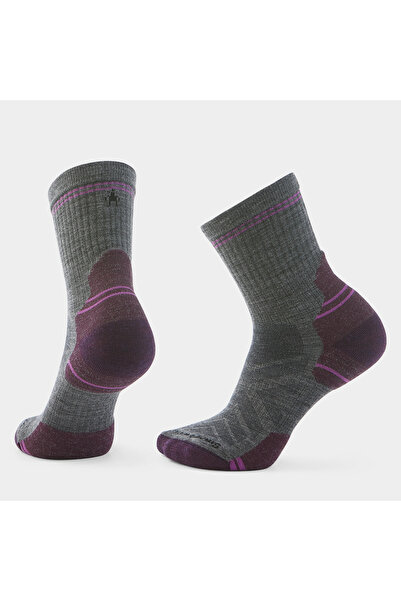 Smartwool Șosete Merino de drumeție Hike - gri Gri mediu |   Mid Crew |   Per...