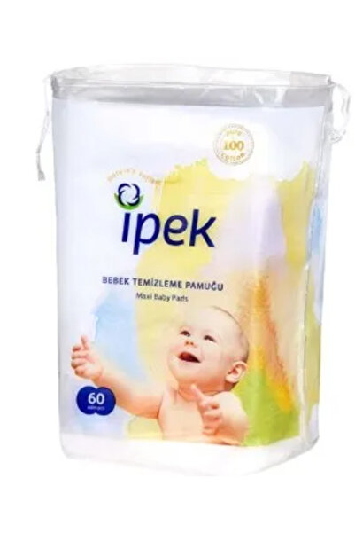 Bebek Temizleme Pamuğu 60'Lı