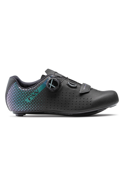 Northwave pantofi ciclism sosea - Core Plus 2 WMN - Negru |   Irizant