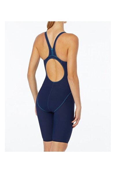 TYR Costum tehnic femei Thresher cu spatele deschis - albastru inchis, bleumarin