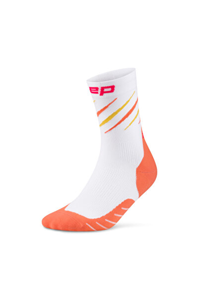 Cep Sosete compresie medii alergare Core Run Edition Claws - alb/coral
