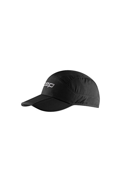 Cep Șapcă pliabilă alergare Run - negru | protecție UV și ventilație
