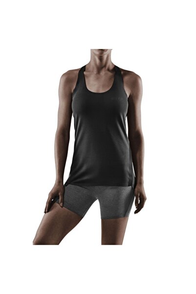 Cep maiou pentru alergare - Training Tank top W - Negru