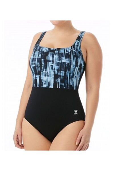 TYR costum intreg - Tremiti Scoop Neck Controlfit - negru gri