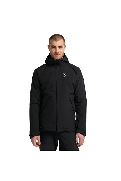 HAGLOFS Stuga 3-σε-1 ανδρικό χειμερινό μπουφάν - βασιλικό μαύρο