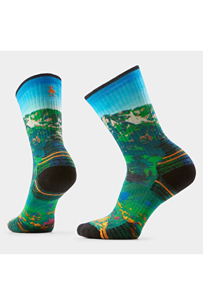 Smartwool Șosete Merino de drumeție Hike Mountain Lake - albastru Capri | Ech...