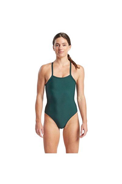 Finis Costume de baie intreg pentru femei - Skinback Solid - verde pine