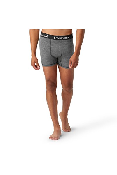 Smartwool boxer merino - Boxer activ, ambalat în cutie - Gri