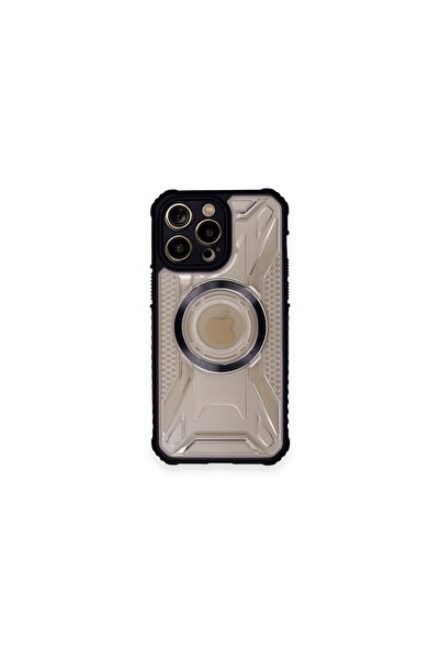 Apple İphone 12 Pro Max Kılıf Prag Magneticsafe Kapak - Siyah