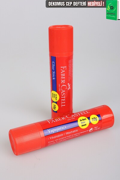 Faber Castell Orjinal Faber-Castell 2 Adet Glue Stick Yapıştırıcı 10 Gram