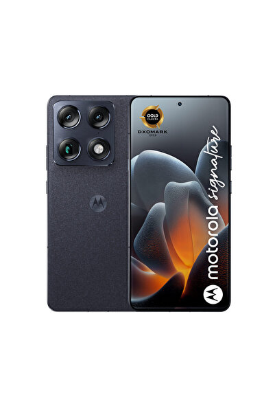 Motorola Smartphone Moto Signature 512GB 16GB RAM 5G Dual SIM Carbon "PBAB000...