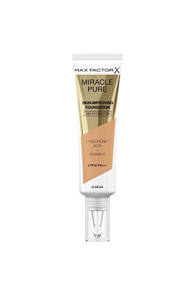 Max Factor Miracle Pure Foundation 55 Beige, 30 ml