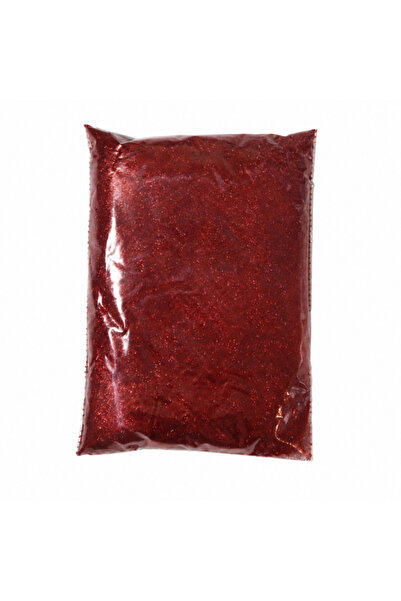 Renk İthalat Toz Sim Kırmızı 1 Kg Glitter Hobi Dekorasyon Süsleme Epoksi Boya...