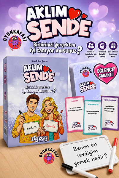 OYUNKAFASI AKLIM SENDE – Birbirinizi Gerçekten Ne Kadar İyi Tanıyorsunuz? Eğl...