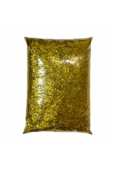 Renk İthalat Toz Sim Gold 1 Kg Glitter Hobi Dekorasyon Süsleme Epoksi Boya El...