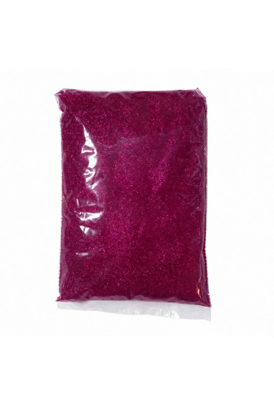 Renk İthalat Toz Sim Fuşya 1 Kg Glitter Hobi Dekorasyon Süsleme Epoksi Boya E...