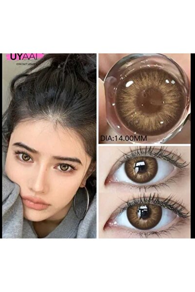 dermasuction Omg brown kahve göz lensi doğal yıllık