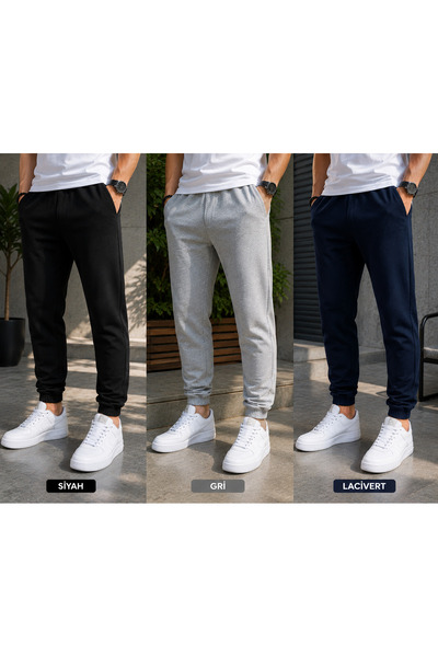 NETTENSTORE 3 lü erkek eşofman altı