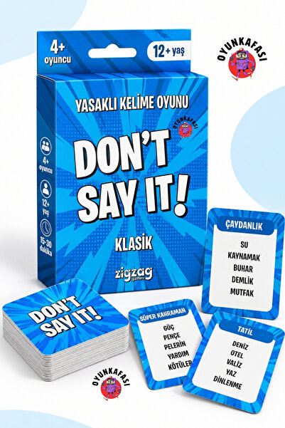 OYUNKAFASI DON’T SAY IT! KLASİK – Yasaklı Kelime Anlatma Oyunu | Eğlenceli Ai...