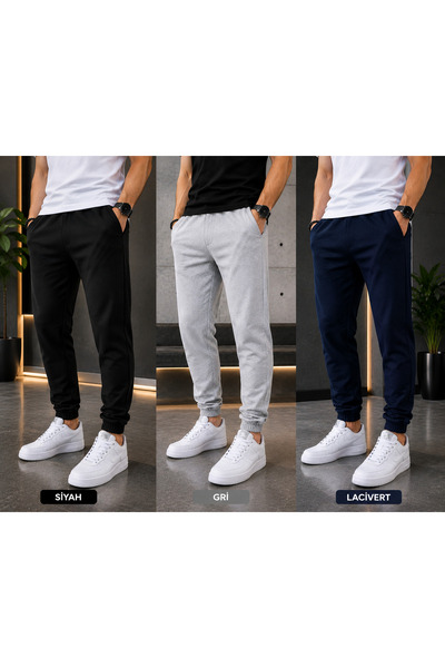 NETTENSTORE 3 lü erkek eşofman altı