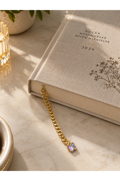 Bluw Jewelry Special Design Notebook and Agenda Charm - Butterfly