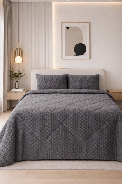 Bikaya Home Σετ Παπλώματος Διπλό Arya |   200x220 εκ. |   Με απαλή υφή |   Απ...
