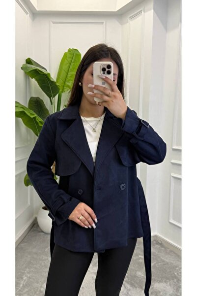ATABEY MODA EFZ GİYİM جاكيت نسائي من جلد الغزال 2212