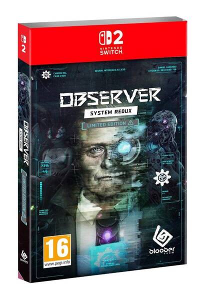 Bloober Team Observer System Redux Ediție Limitată - Nintendo Switch 2