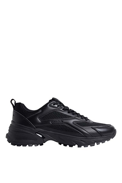 Calvin Klein Black Men's Sneakers HIKE RUNNER LACEUP STRIP M-LT