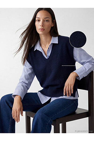 LC Waikiki Shirt Collar Women's Knitwear Sweater