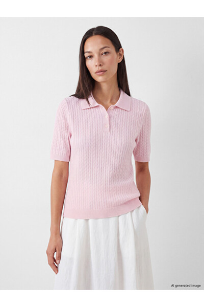 LC Waikiki Polo Collar Women's Knitwear Sweater