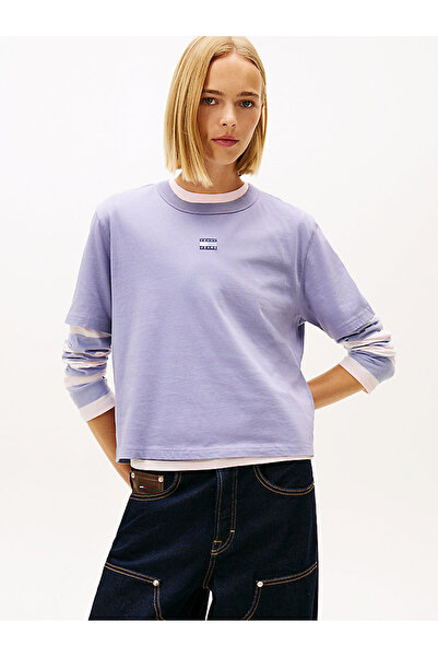 Tommy Hilfiger Women's TJW Boxy Badge T-Shirt