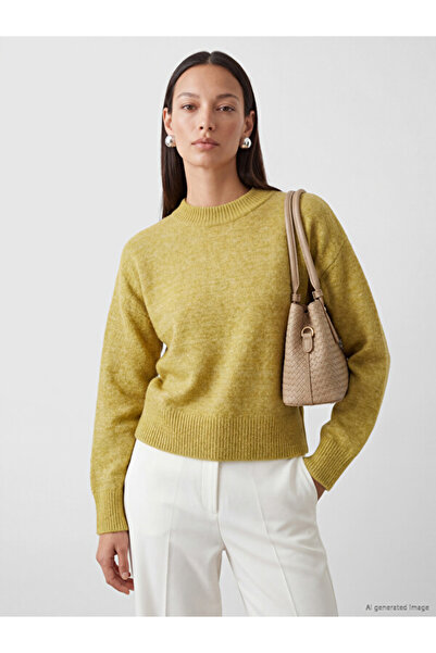 LC Waikiki Crew Neck Oversize Women's Knitwear Sweater