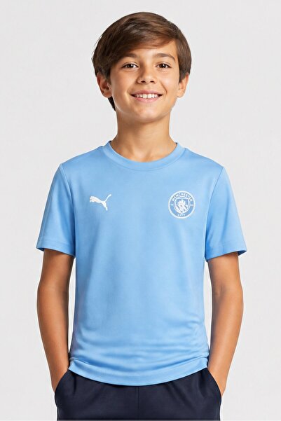 Puma Kids Boy Sportswear Fit Manchester City T-Shirt, Blue