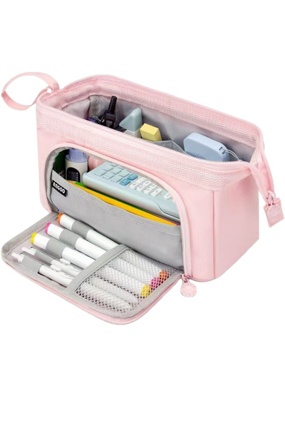 Generic Brand Girls' pencil case, pencil Bag , boys and girls, 25x14x14cm, ca...